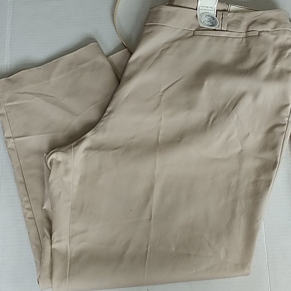 Charter Club Pant Shop Curvy Fit Sand  Plus Sz 24W - Picture 7 of 8